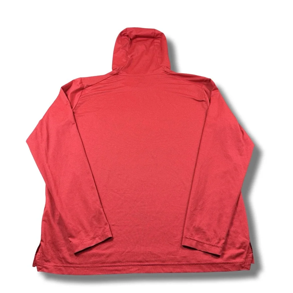 Nike Dri-Fit UNLV Rebels Baseball Team-Issued Hyper Dry L/S Hooded Shirt Mens L